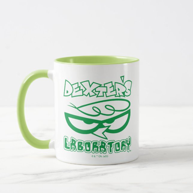 Dexter's Laboratory Face Logo Mug (Left)