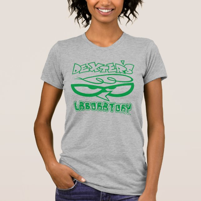 Dexter's Laboratory Face Logo T-Shirt (Front)