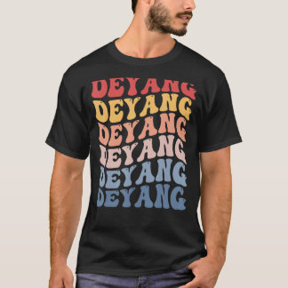 Deyang City Groovy Retro T-Shirt