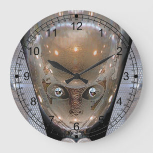 Deze Alien Large Clock