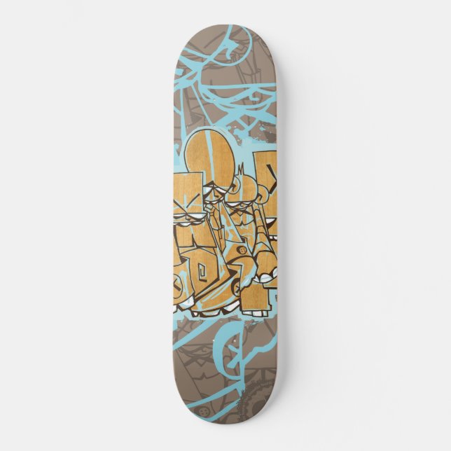 Dezeinswell "Fright Club" Skateboard (Front)