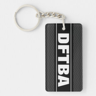 DFTBA keychain Don't forget to be awesome