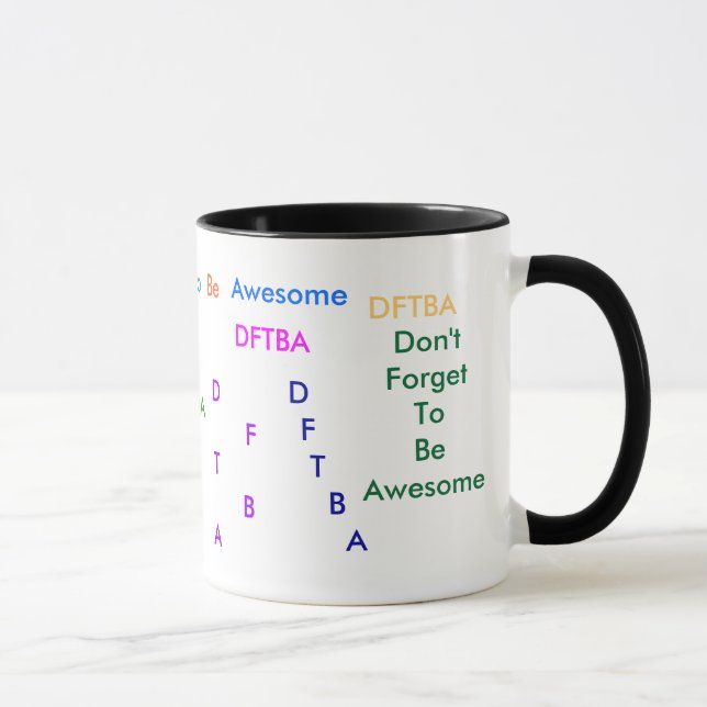 DFTBA MUG (Right)