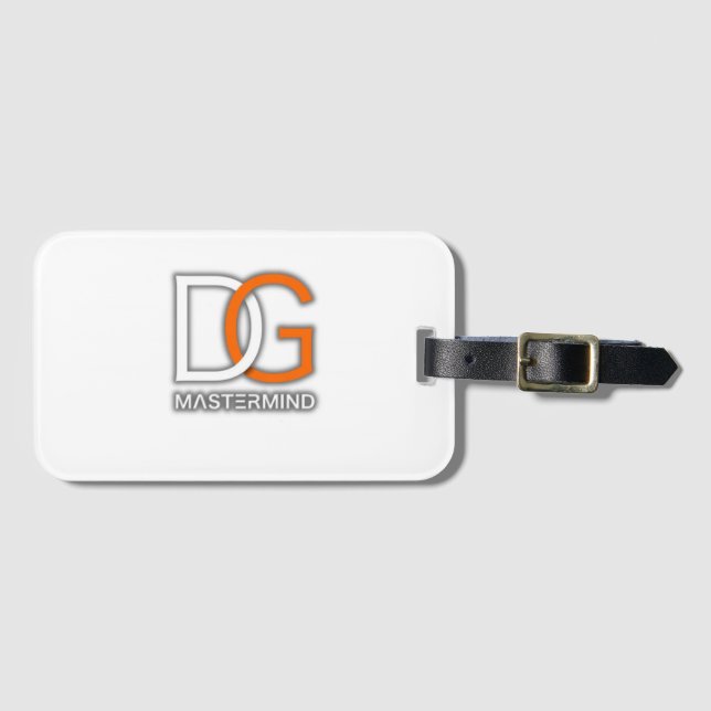 DG Mastermind Gel Mousepad Luggage Tag (Front Horizontal)