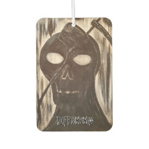 DG Paintings Shadow of the Reaper Car Air Freshener