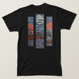 DG Paintings Sunset / Full Moon River T-Shirt