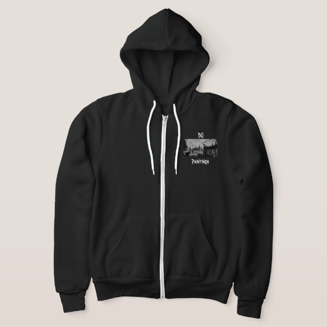 DG Paintings Wild Mountain sweatshirt (Laydown)