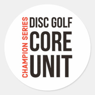 Dgcu Disc Golfing Apparel Classic Round Sticker