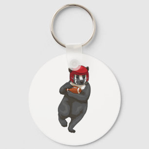 Dger American Footll Sports Key Ring