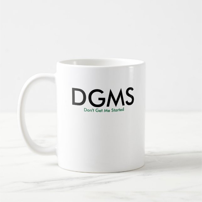 DGMS Accessories Coffee Mug (Left)