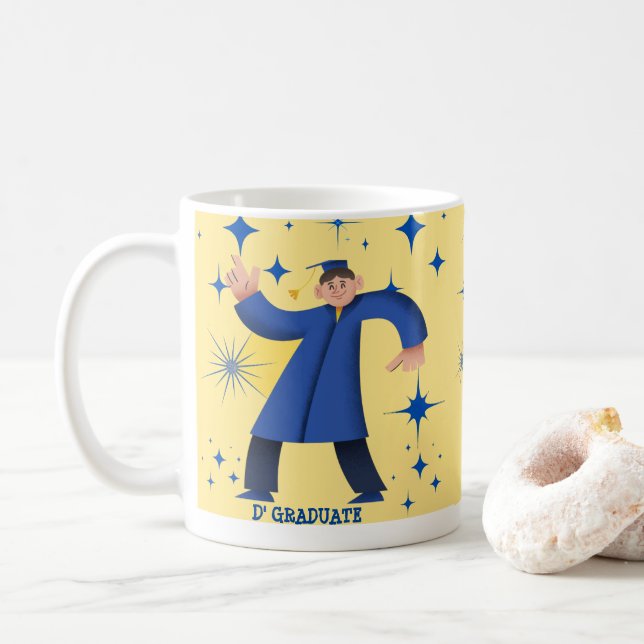 D'GRADUATE COFFEE MUG (With Donut)