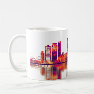 Dhaka Bangladesh Skyline Coffee Mug