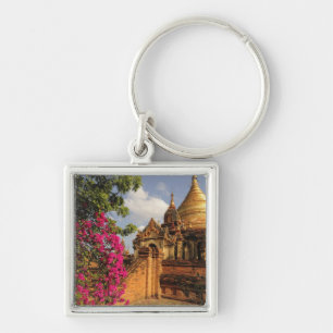 Dhamma Yazaka Pagoda at Bagan (Pagan), Myanmar Key Ring