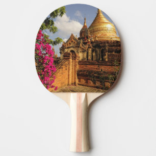 Dhamma Yazaka Pagoda at Bagan (Pagan), Myanmar Ping Pong Paddle