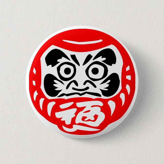 Dharma 6 Cm Round Badge (Front)