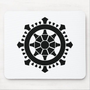 Dharma chakra mouse mat