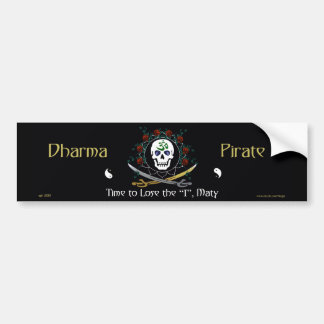 Dharma Pirate 2 Bumper Sticker