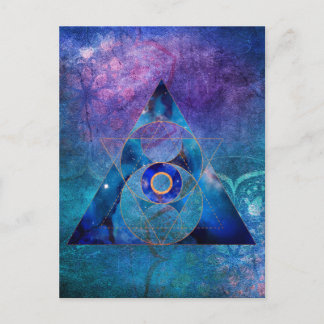 Dharma Sacred Geometry Galaxy Postcard
