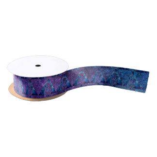 Dharma Sacred Geometry Galaxy  Satin Ribbon