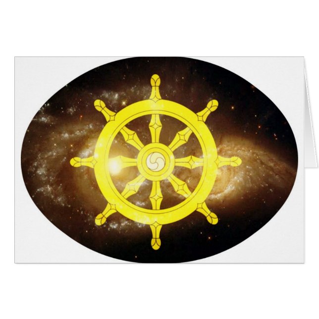 Dharma Wheel (Front Horizontal)