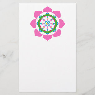 Dharma wheel flyer