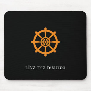 Dharma Wheel Mouse Mat