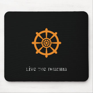 Dharma Wheel Mouse Mat