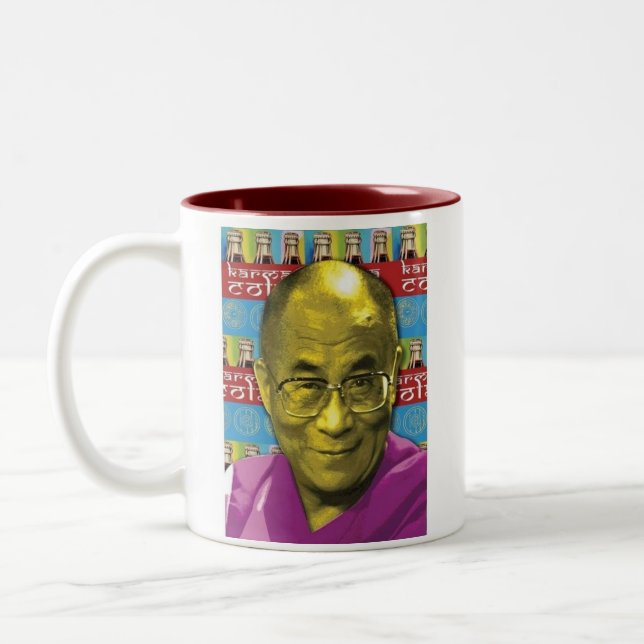 Dharmacharya Two-Tone Coffee Mug (Left)