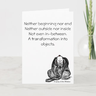 Dharmas from Mind Greeting Card