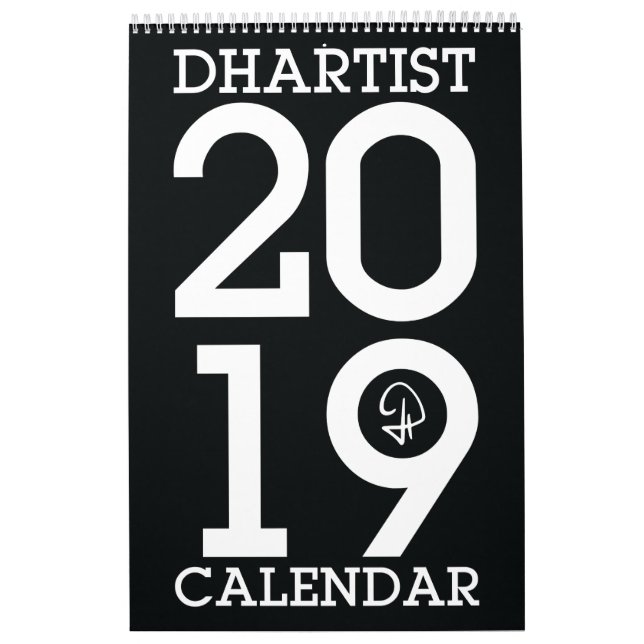 DHARTIST Calendar - 2019 (Cover)