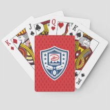 DHartist League Collection (Red) - Playing Cards