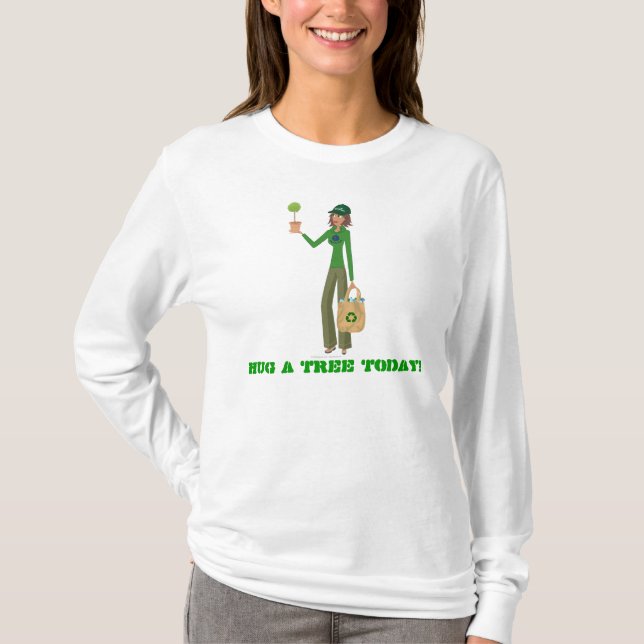 DHG Ladies Hoodie Fitted Tee (Front)