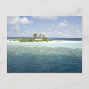 Dhiggiri Island, South Ari Atoll, The Maldives, Postcard