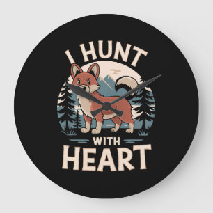Dhole Lover Wildlife Canid Asiatic Wild Dog        Large Clock