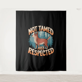 Dhole Lover Wildlife Canid Asiatic Wild Dog       Tapestry