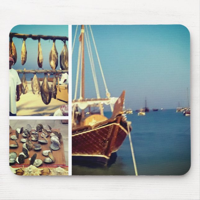 Dhow  festival -  Qatar Mouse Mat (Front)