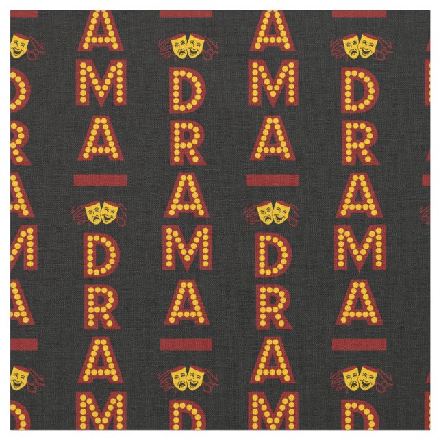 DHS Drama Logo fabric 2 (Close Up)