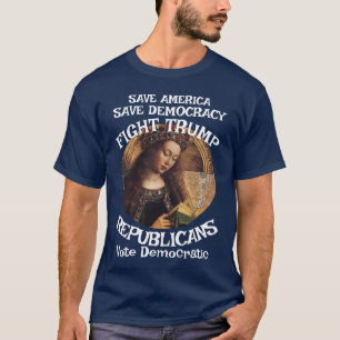 DHS FBI CBP Gavin Newsom President Democratic x T-Shirt