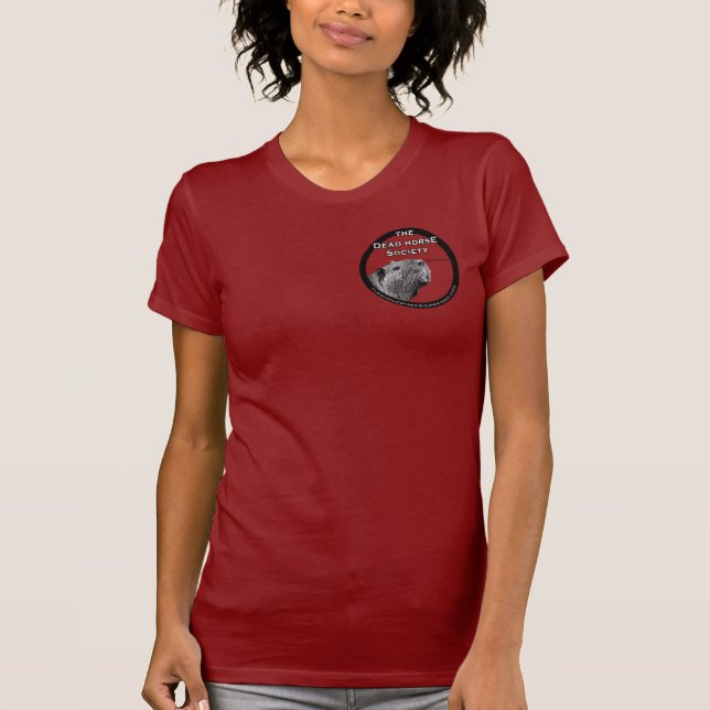 DHS Ladies' Tee -  Red (Front)
