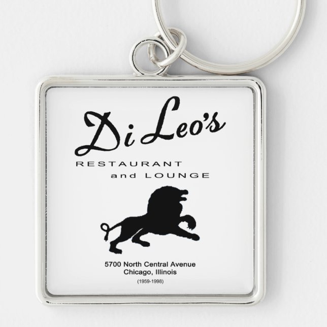 Di Leo's Restaurant, Chicago, IL Key Ring (Front)
