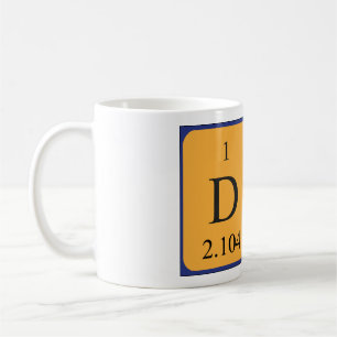 Di periodic table name mug 2