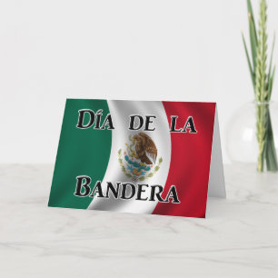 Día de la Bandera (Mexican Flag Day) Card