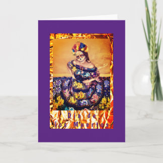 Dia de los Muertos, 5" x 7" Folded Greeting Card