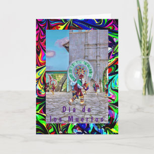 Dia de  los Muertos, 5" x 7" Folded Greeting Card