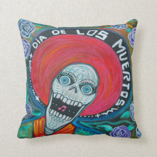 Dia De Los Muertos American MoJo Pillow