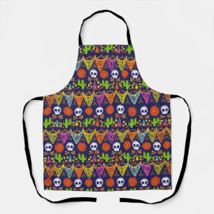 Dia De Los Muertos Apron