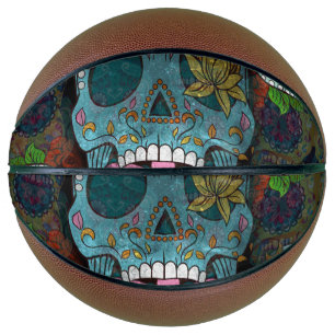 Dia De Los Muertos Basketball