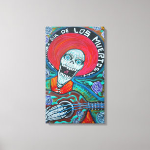 Dia De Los Muertos Canvas Print