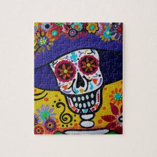 Dia de los Muertos Catrina Jigsaw Puzzle