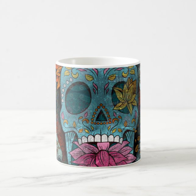 Dia De Los Muertos Coffee Mug (Center)
